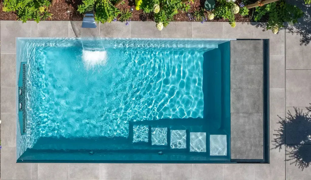 Leisurepools Lineær højvandslinje 3,3×6-11 m, 1,5 m dybde