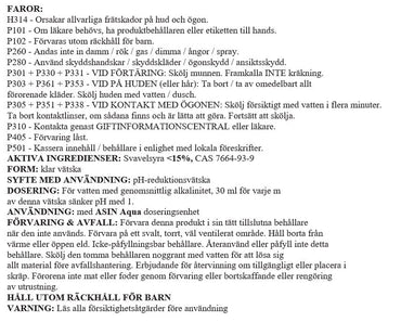 pH-minus vätska 20L