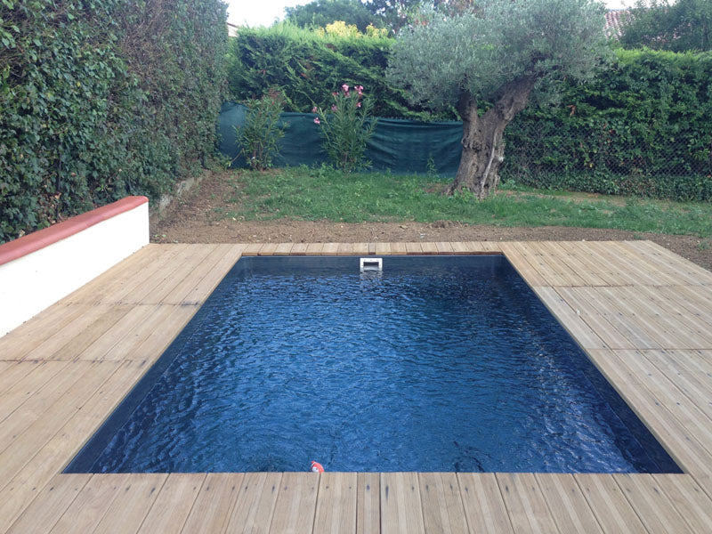 Glasfiberpool Saba 500 5,00m x 3,00m x 1,45m