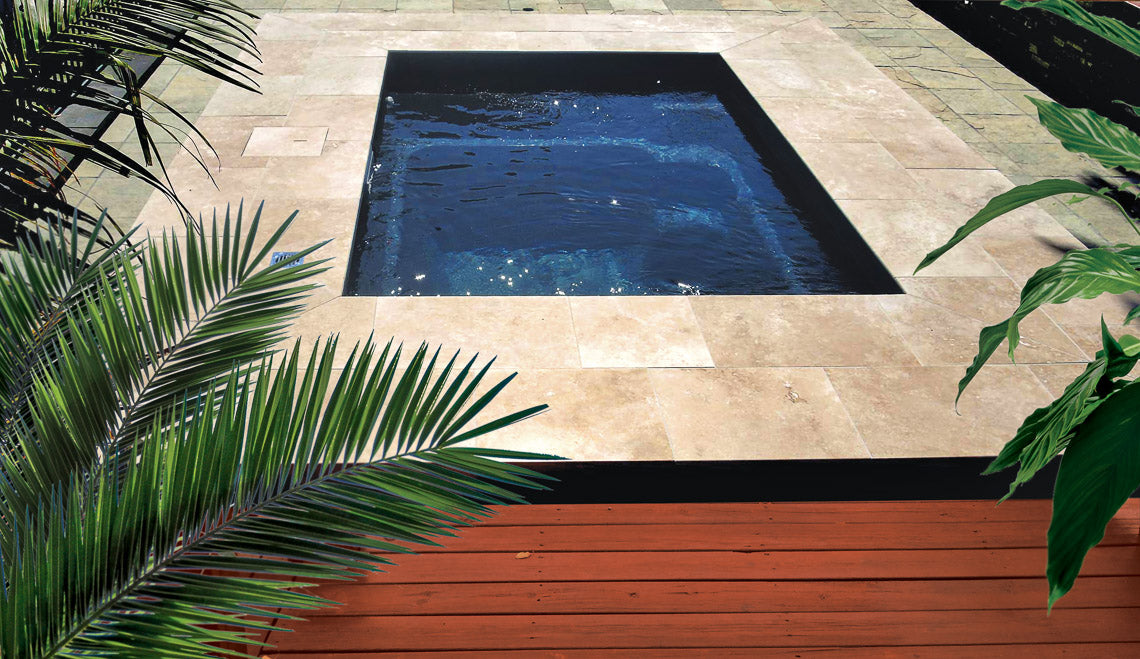 Leisurepools Fiji Plunge 2,9×2,1 m, 1,35 m dybde