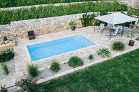 Glasfiberpool Aruba 800 8,20m x 3,70m x 1,50m