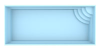 Glasfiberpool Papeete 700 7,00m x 3,50m x 1,50m