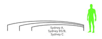 Pooloverdækning Sydney 4×7 (Enkelt skinne, Antracit)